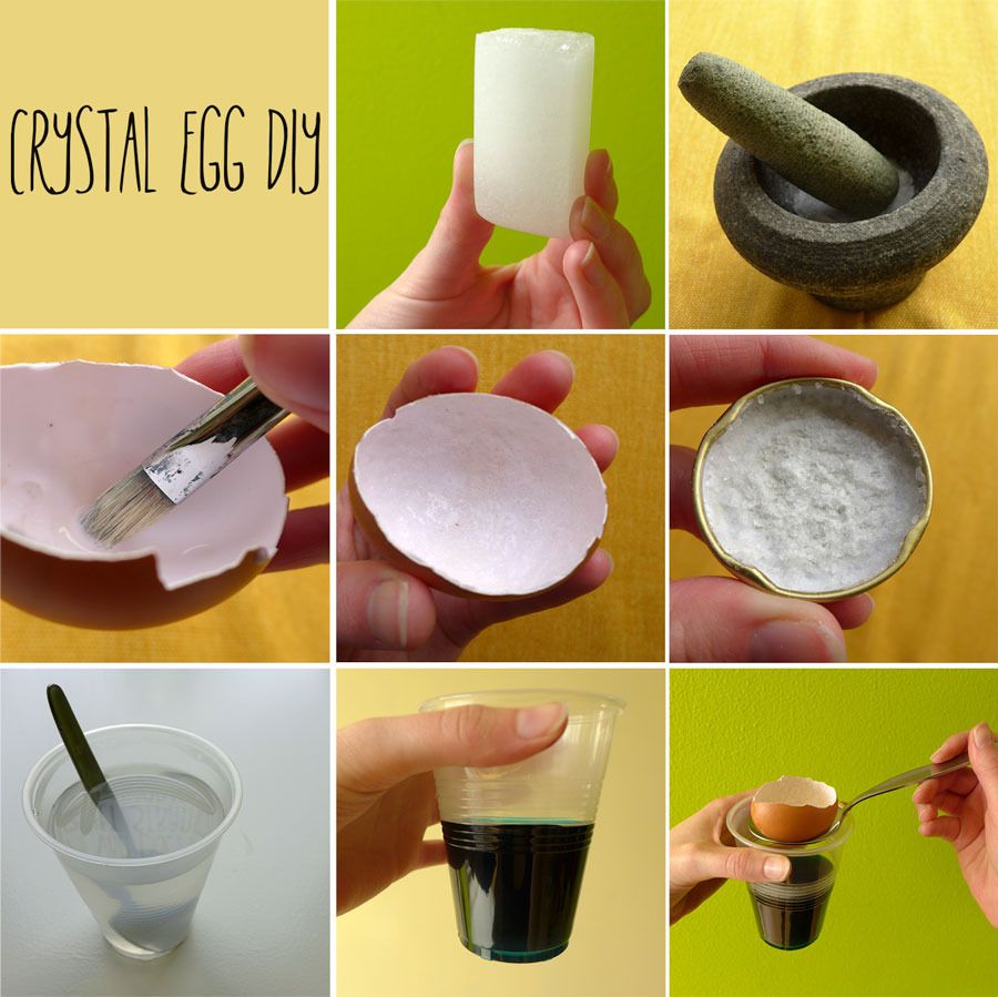 How to make crystal egg geodes (or diamonds in a lid) Magical Daydream